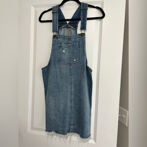 Wild Fable Blue Denim Overall Dress